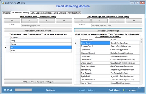Product picture Email Marketing Machine